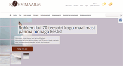 Desktop Screenshot of kohvimaailm.ee